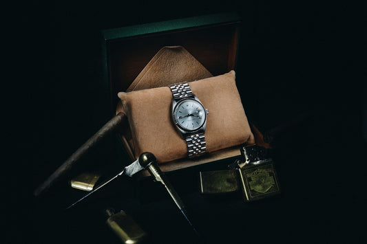 Coffret à montre personnalisable avec gravure - Maison Rouage (visuel d'illustration, sera remplacé par la photo produit réelle)